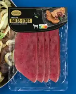 Lidl Metzgerfrisch Kalbsleber Angebot