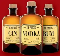 Lidl Mr. Finton's Gin Angebot
