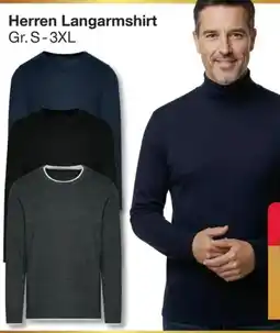 Woolworth Herren Langarmshirts Angebot