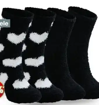 Woolworth Damen Flauschsocken Angebot