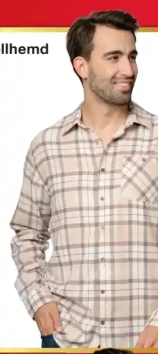 Woolworth Herren Flanellhemd Angebot