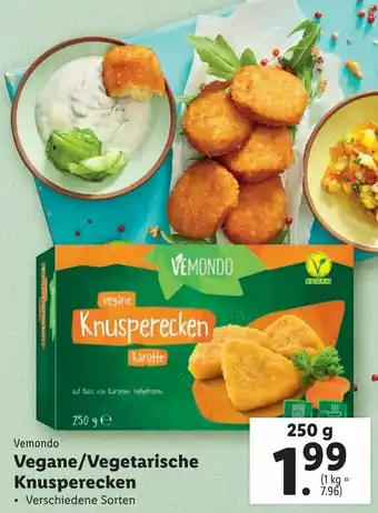 Lidl Vegane/Vegetarische Knusperecken 250g Angebot