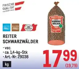 Metro Reiter schwarzwälder Angebot