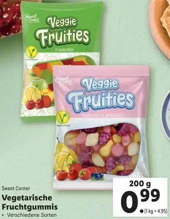 Lidl Vegetarische Fruchtgummis 200g Angebot
