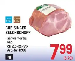 Metro Greisinger selchschopf Angebot