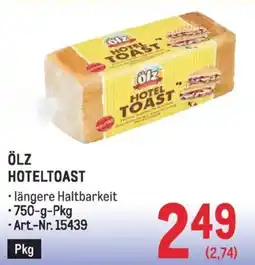 Metro Ölz hoteltoast Angebot