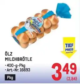 Metro Ölz milchbrötle Angebot