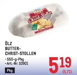 Metro Ölz butter- christ-stollen Angebot