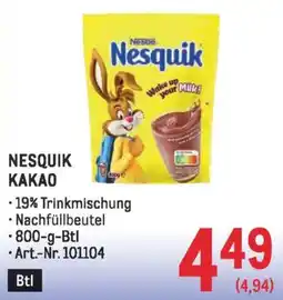 Metro Nesquik kakao Angebot