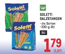 Metro SOLETTI SALZSTANGEN Angebot