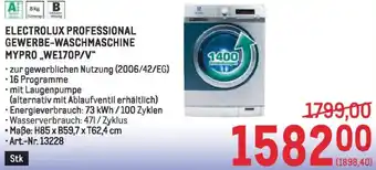 Electrolux professional gewerbe-waschmaschine mypro