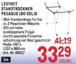 Metro Leifheit standtrockner pegasus solid Angebot
