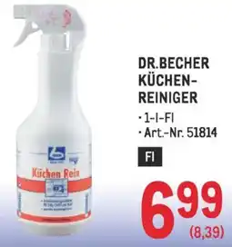 Metro Dr.becher küchen- reiniger Angebot