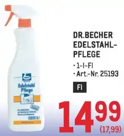 Metro Dr.becher edelstahl- pflege Angebot