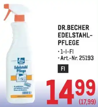 Dr.becher edelstahl- pflege