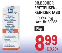 Metro Dr.becher fritteusen- reiniger tabs Angebot