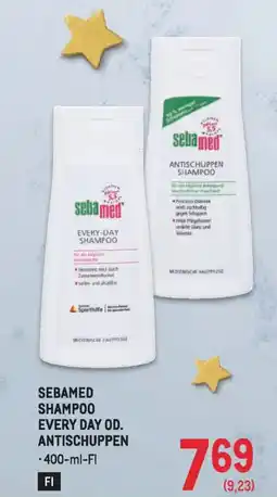 Metro Sebamed shampoo every day od. antischuppen Angebot