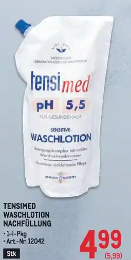 Metro Tensimed waschlotion nachfüllung Angebot