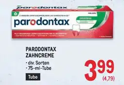 Metro Parodontax zahncreme Angebot