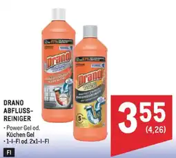 Metro Drano abfluss- reiniger Angebot