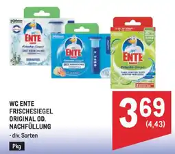 Metro Wc ente frischesiegel original od. nachfüllung Angebot