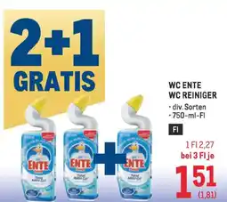 Metro Wc ente wc reiniger Angebot