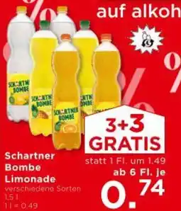 Unimarkt Schartner Bombe Limonade Angebot