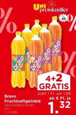 Unimarkt Bravo Fruchtsaftgetränk Angebot