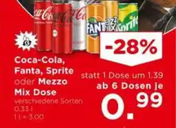 Unimarkt Coca-cola, fanta, sprite mezzo mix dose Angebot