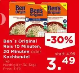 Unimarkt Ben's original reis, kochbeutel Angebot