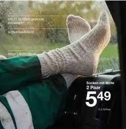 Zeeman Socken mit Wolle Angebot