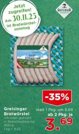 Unimarkt Greisinger Bratwürstel Angebot