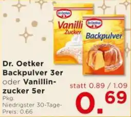 Unimarkt Dr. Oetker Backpulver 3er Angebot