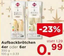 Unimarkt Aufbackbrötchen Angebot