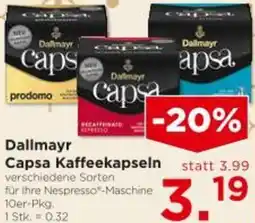 Unimarkt Dallmayr Capsa Kaffeekapseln Angebot