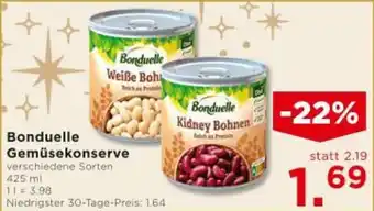 Unimarkt Bonduelle Gemüsekonserve Angebot