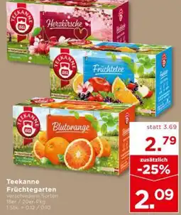 Unimarkt Teekanne Früchtegarten Angebot