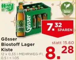 Unimarkt Gösser Biostoff Lager Kiste Angebot