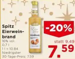 Unimarkt Spitz Eierweinbrand Angebot