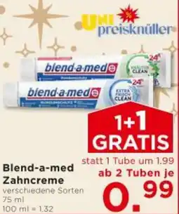Unimarkt Blend-a-med Zahncreme Angebot