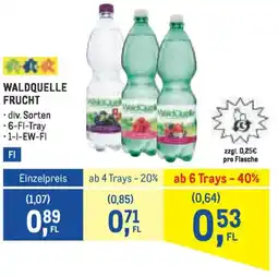 Metro Waldquelle Frucht Angebot