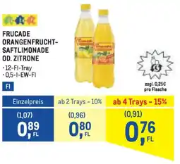 Metro Frucade orangenfrucht saftlimonade Angebot