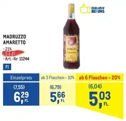 Metro Madruzzo amaretto Angebot