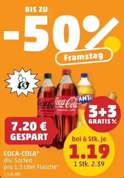 PENNY COCA-COLA* div. Sorten Angebot