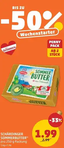 PENNY Schärdinger sommerbutter Angebot