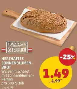 PENNY Herzhaftes sonnenblumen- brot Angebot