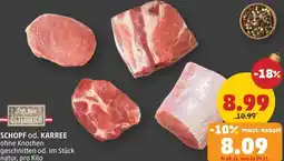 PENNY Schopf od. karree Angebot