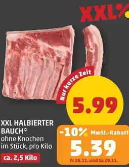 PENNY Xxl halbierter bauch Angebot