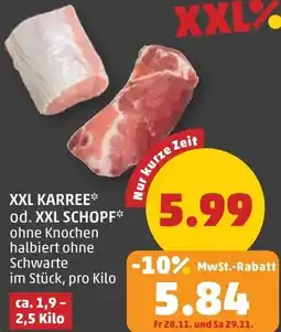 PENNY Xxl karree od. xxl schopf Angebot