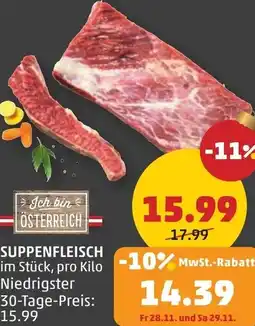 PENNY Suppenfleisch Angebot